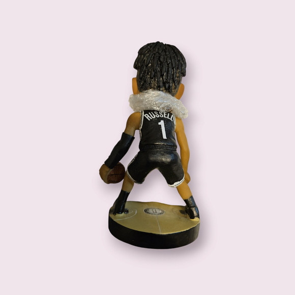 Brooklyn Nets D'Angelo Russell Bobblehead Figurine Black White - Picture 4 of 10